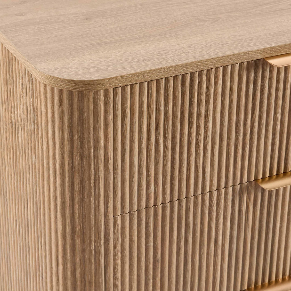 Dusk Grade B Hattie Light Wood 6 Drawer Large Chest of Drawers RRP £279