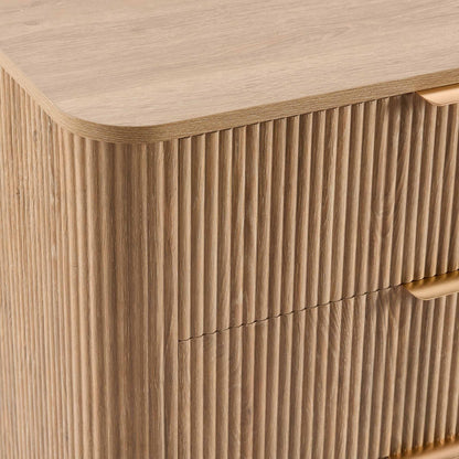 Dusk Grade B Hattie Light Wood 6 Drawer Large Chest of Drawers RRP £279