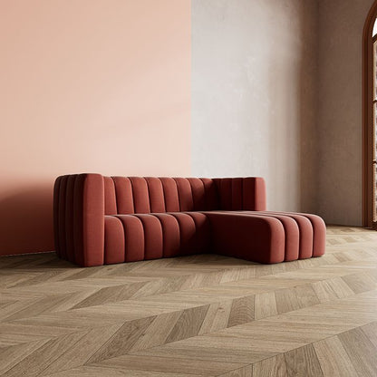 SWO-CC2-00135 Grade-BER Swoon Duxford Right Hand Corner in Tandori Linen Dark Feet RRP £3069.00