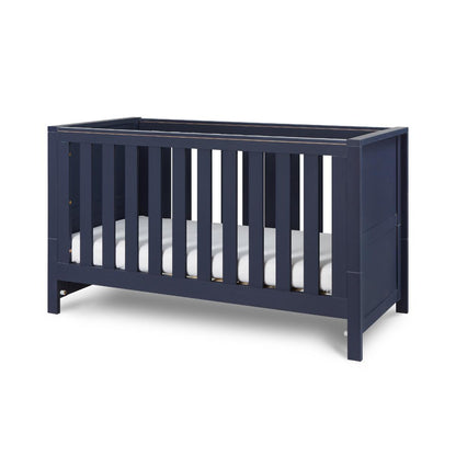 Tutti Bambini Grade B Tivoli Cot Bed - Navy Blue RRP £239