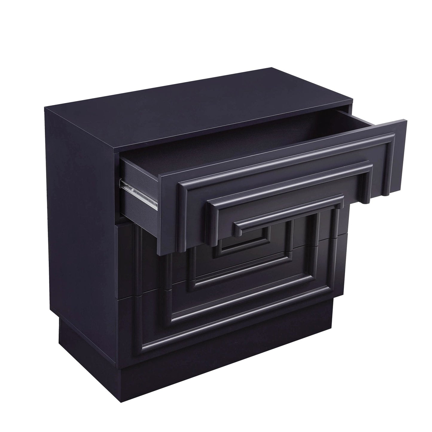 Dusk Harlow Grade B Midnight 3 Drawer Chest of Drawers RRP £199