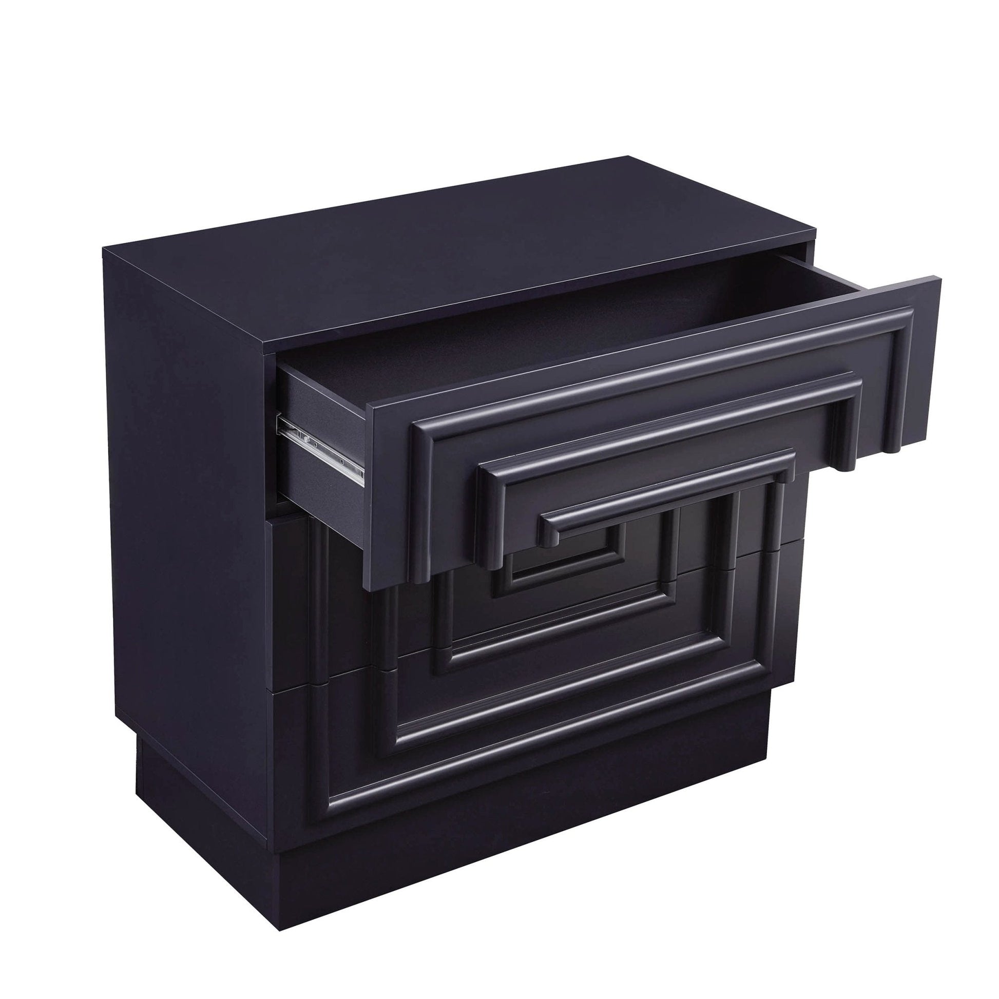 Dusk Harlow Grade B Midnight 3 Drawer Chest of Drawers RRP £199