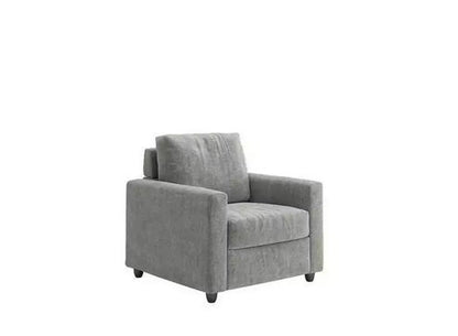 Dreams Grade B Limerick Smoke Grey Textured Weave Armchair RRP £399