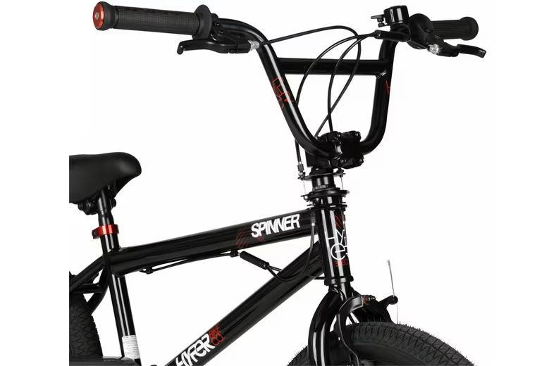 Hyper Spinner Grade B Unisex Kids Junior BMX Bike - Black 20" Wheel RRP £200