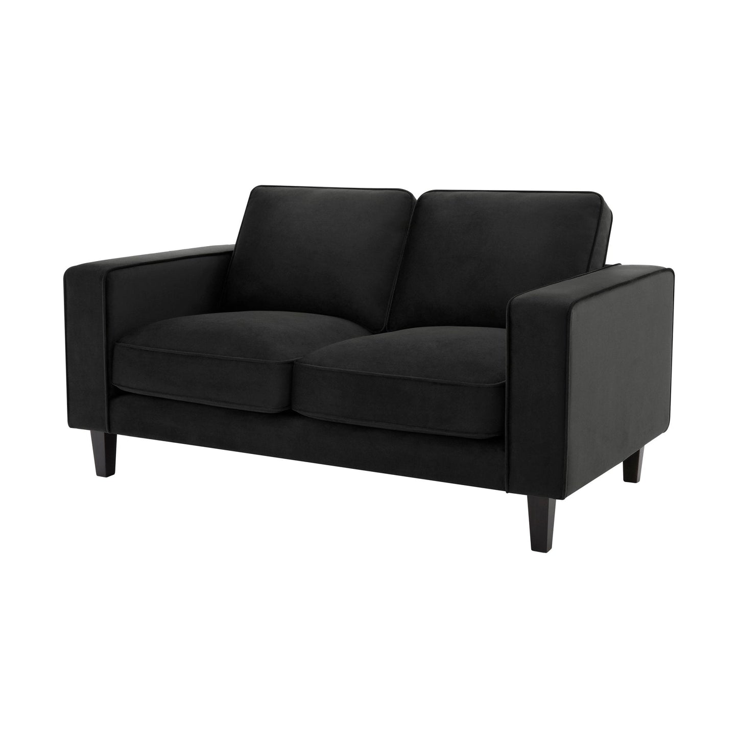 Dusk Soho Grade B Ink Velvet 2 Seater Sofa RRP £459