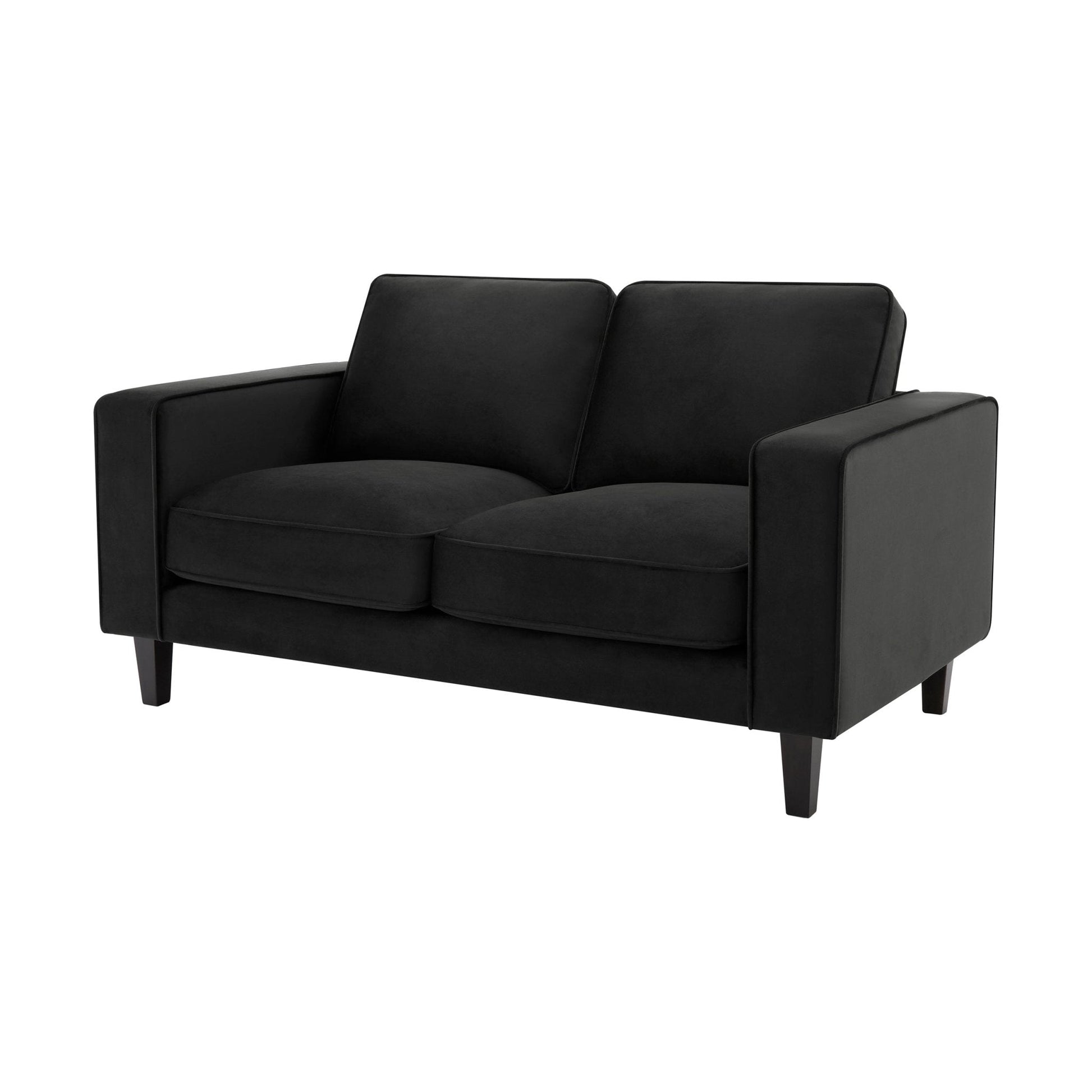 Dusk Soho Grade B Ink Velvet 2 Seater Sofa RRP £459