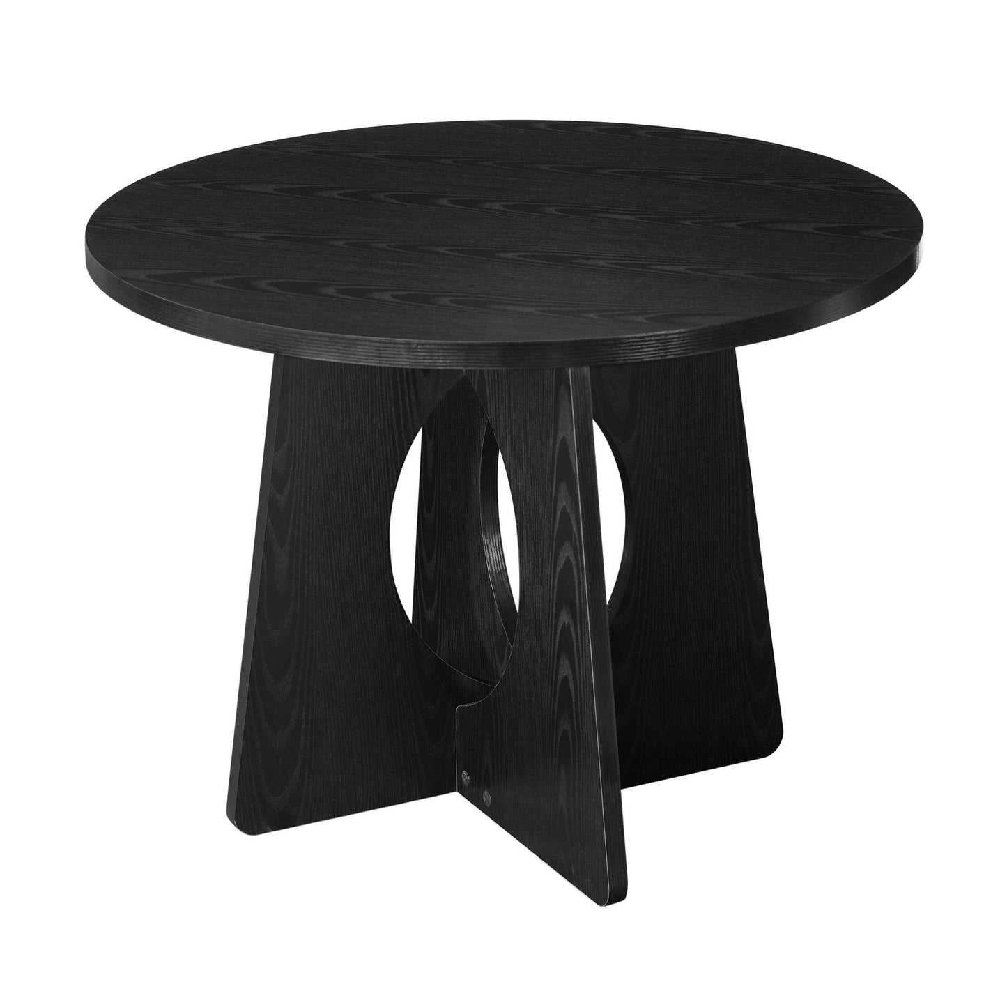 DUS-CC2-06366 Grade-B Dusk Lucy 4 Seater Dining Table - Black RRP £199.00
