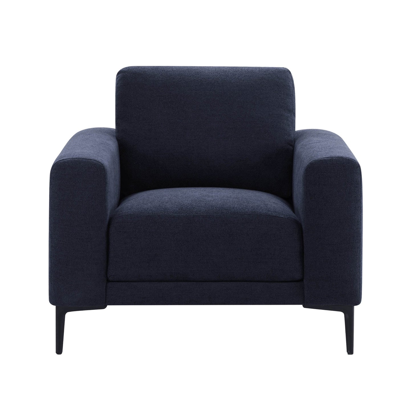 DUS-CC2-06530 Grade-B Dusk Malibu Armchair - Chenille Navy RRP £260.00