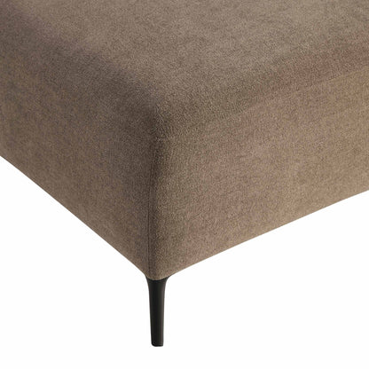 DUS-CC2-06751 Grade-B Dusk Malibu Pouffe - Chenille Mushroom RRP £199.00