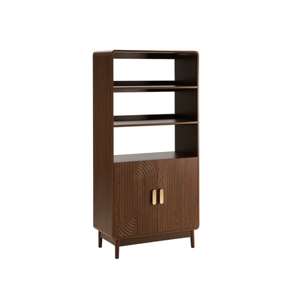 DUS-CC2-06947 Grade-B Dusk Marnie Bookshelf - Walnut RRP £229.00