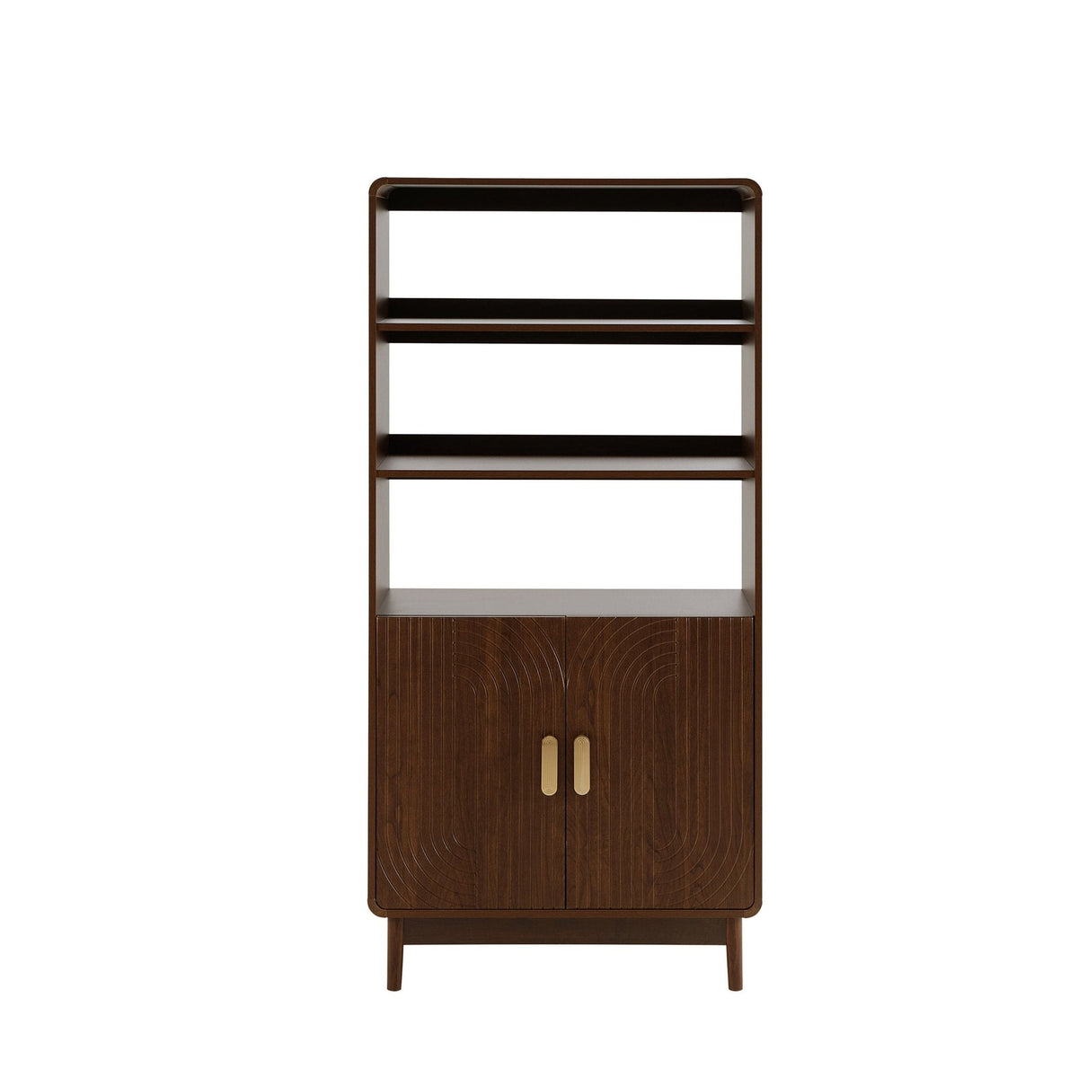 DUS-CC2-06947 Grade-B Dusk Marnie Bookshelf - Walnut RRP £229.00