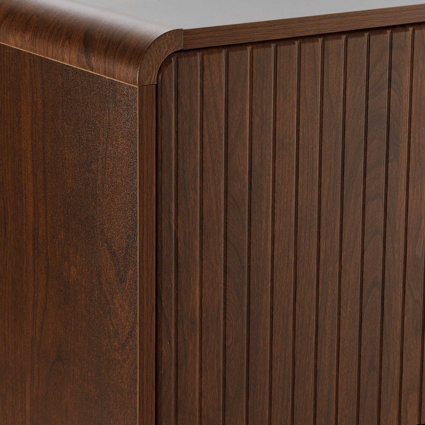 DUS-CC2-06648 Grade-B Dusk Marnie Walnut Shoe Storage Unit RRP £189.00