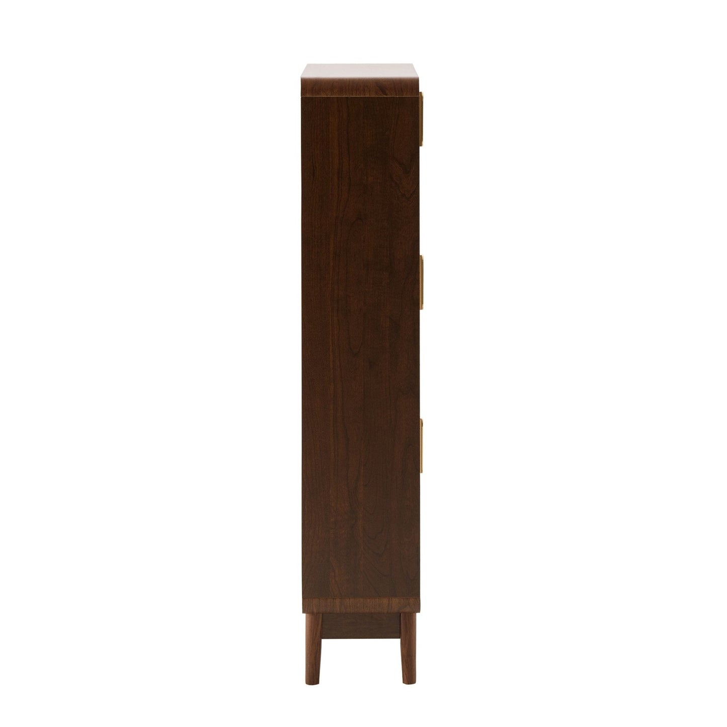 DUS-CC2-06648 Grade-B Dusk Marnie Walnut Shoe Storage Unit RRP £189.00