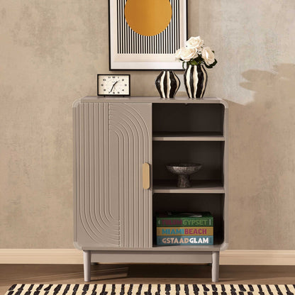 DUS-CC2-08461 Grade-B Dusk Marnie Small Bookcase - Taupe RRP £180.00