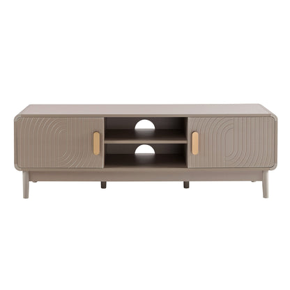 DUS-CC2-05453 Grade-B Dusk Marnie Tv Unit for TVs up to 60"- Taupe RRP £179.00