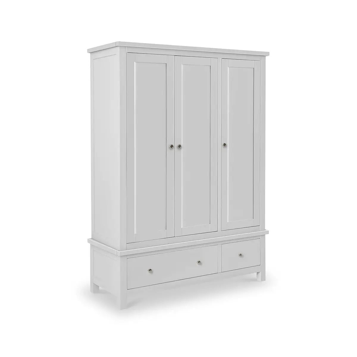 Roseland Grade B Furniture Cornish Dove Grey Triple Wardrobe RRP £665