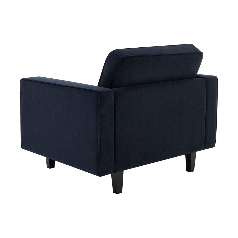 Dusk Sloane Grade B Midnight Navy Velvet Loveseat RRP £299