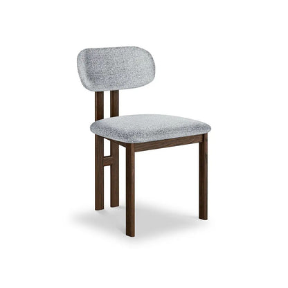 Roseland Grade B Furniture Mylor Dark Oak & Grey Dining Chair - Set of 2 RRP £280