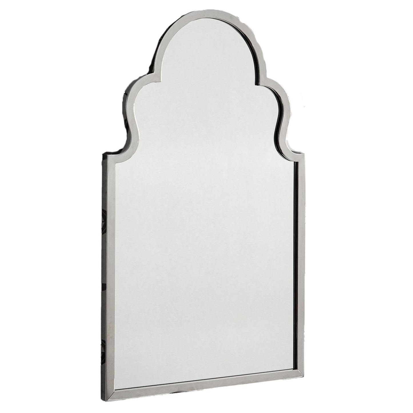 Scudo Grade A Harrogate Chrome 830x500mm Wall Mounted Bathroom Mirror RRP £475
