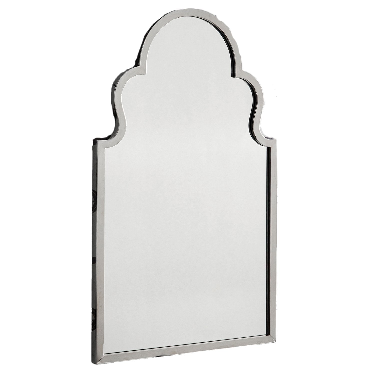 Scudo Grade A Harrogate Chrome 830x500mm Wall Mounted Bathroom Mirror RRP £475