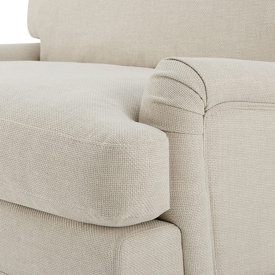 Dusk Hampshire Grade B Beige Textured Weave Love Seat RRP £341