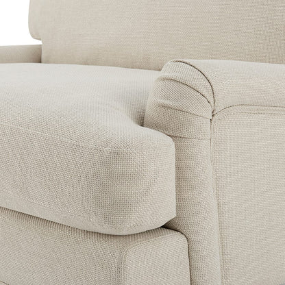 Dusk Hampshire Grade B Beige Textured Weave Love Seat RRP £341