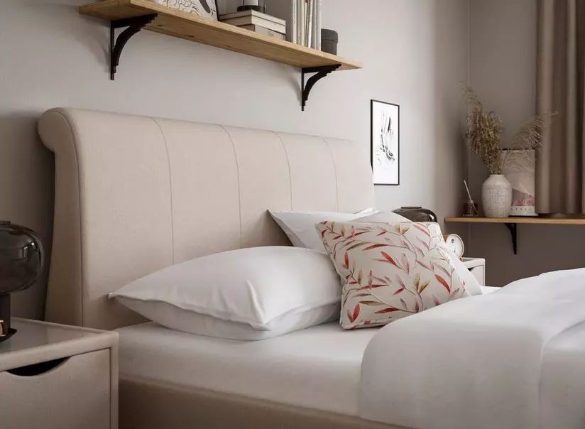 Dreams Grade B Lucia Sleepmotion 200u&i Natural King Size Adjustable Bed Frame RRP £1898