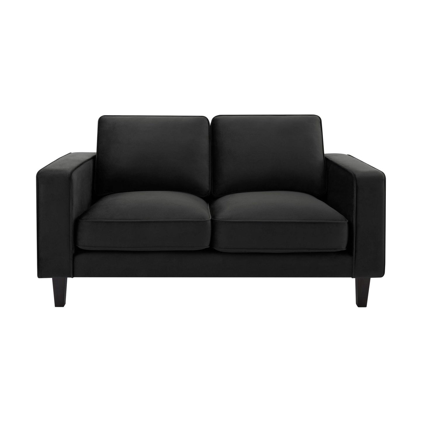 Dusk Soho Grade B Ink Velvet 2 Seater Sofa RRP £459