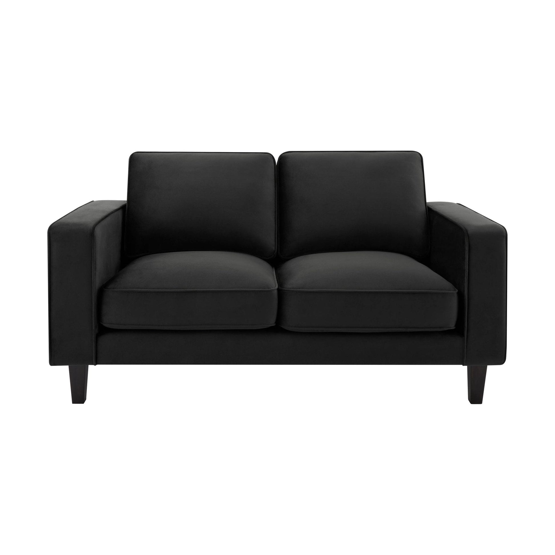 Dusk Soho Grade B Ink Velvet 2 Seater Sofa RRP £459
