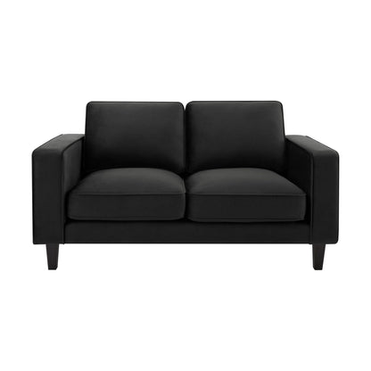 Dusk Soho Grade B Ink Velvet 2 Seater Sofa RRP £459