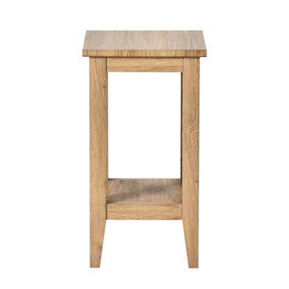 DUS-CC2-08648 Grade-B Dusk Nell Side Table - Light Wood RRP £39.00