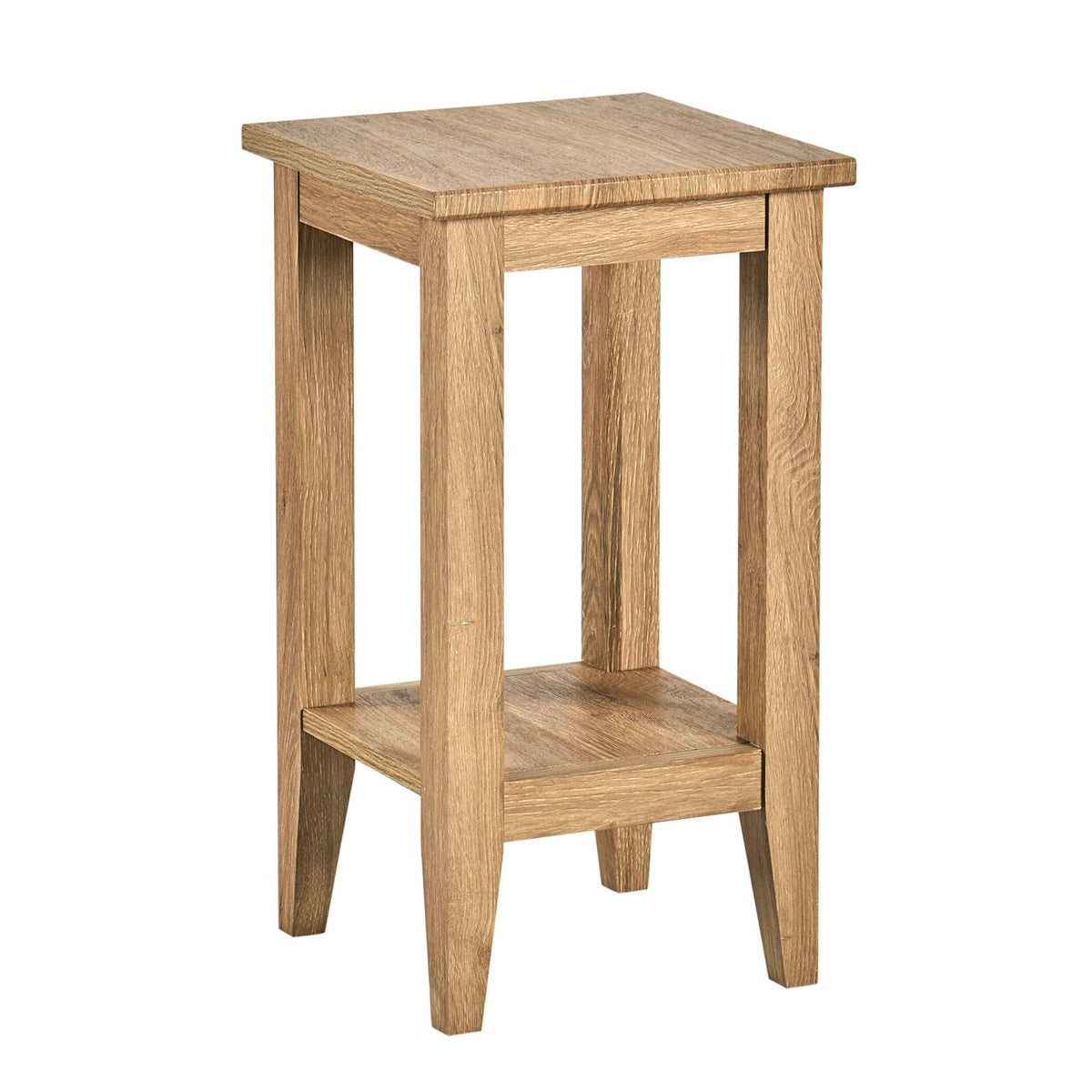 DUS-CC2-08648 Grade-B Dusk Nell Side Table - Light Wood RRP £39.00