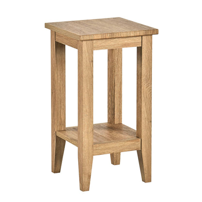 DUS-CC2-08648 Grade-B Dusk Nell Side Table - Light Wood RRP £39.00