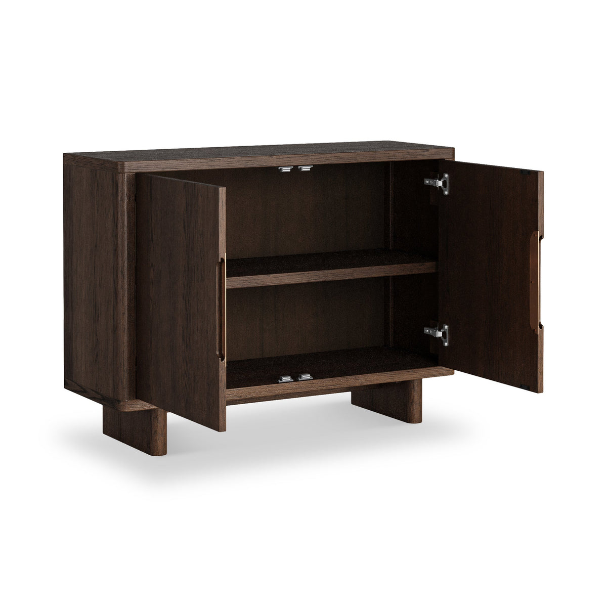 Roseland Grade B Furniture Mylor Dark Oak 2 Door Sideboard RRP £450