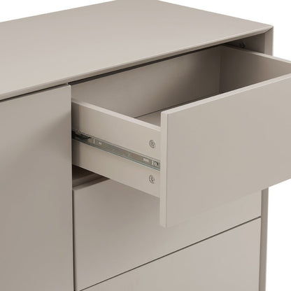 DUS-CC2-04089 Grade-B Dusk Nova Small Sideboard with Drawers - Taupe RRP £142.00