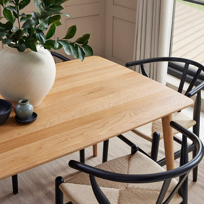 Dusk Heidi Grade B Natural Solid Oak 4-6 Seater Dining Table RRP £399
