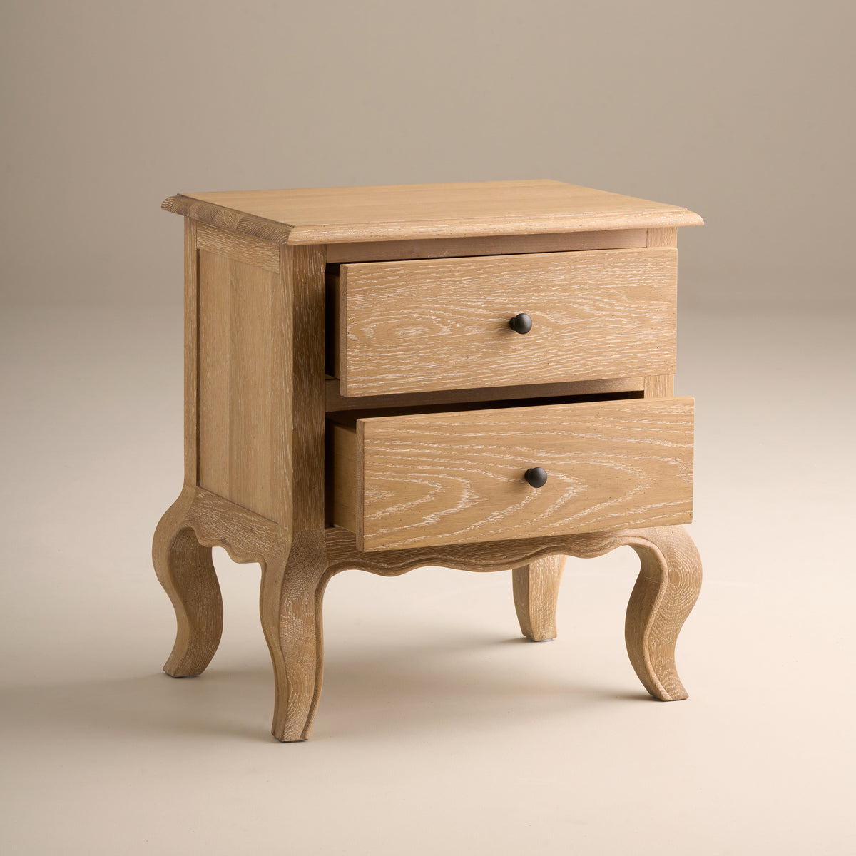 Dreams Sienna Beau Grade B Weathered Oak 2 Drawer Bedside Table RRP £499