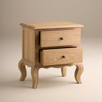 Dreams Sienna Beau Grade B Weathered Oak 2 Drawer Bedside Table RRP £499