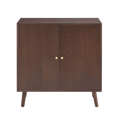Dusk Heidi Grade B Walnut Stained Oak 2 Door Sideboard RRP £259