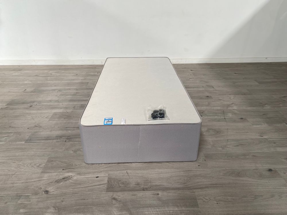 Carpetright Grade B Malvern Grey 3ft Single Divan Bed Base RRP £800