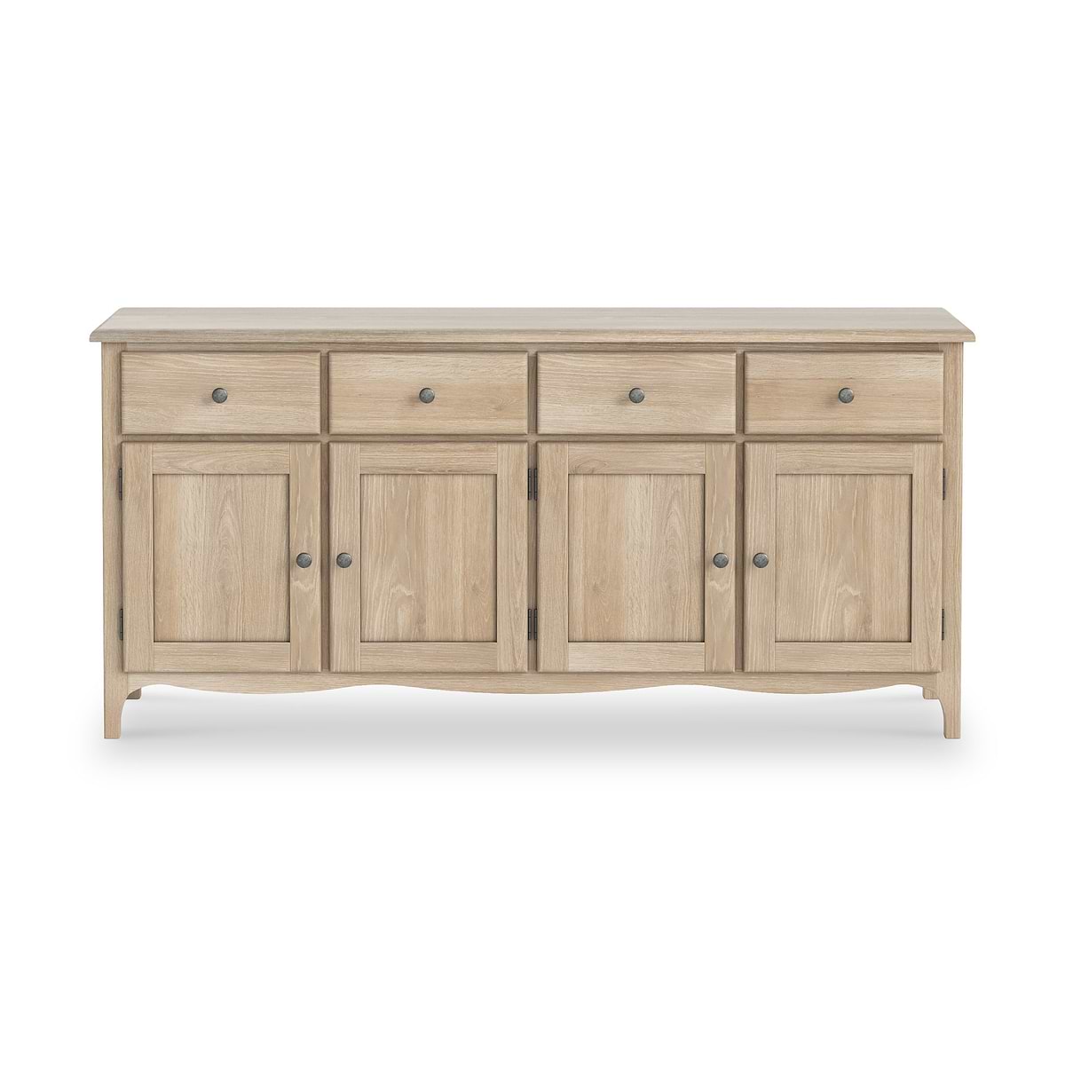 Roseland Grade B Furniture Celine Washed Oak Extra Large Sideboard RRP £490