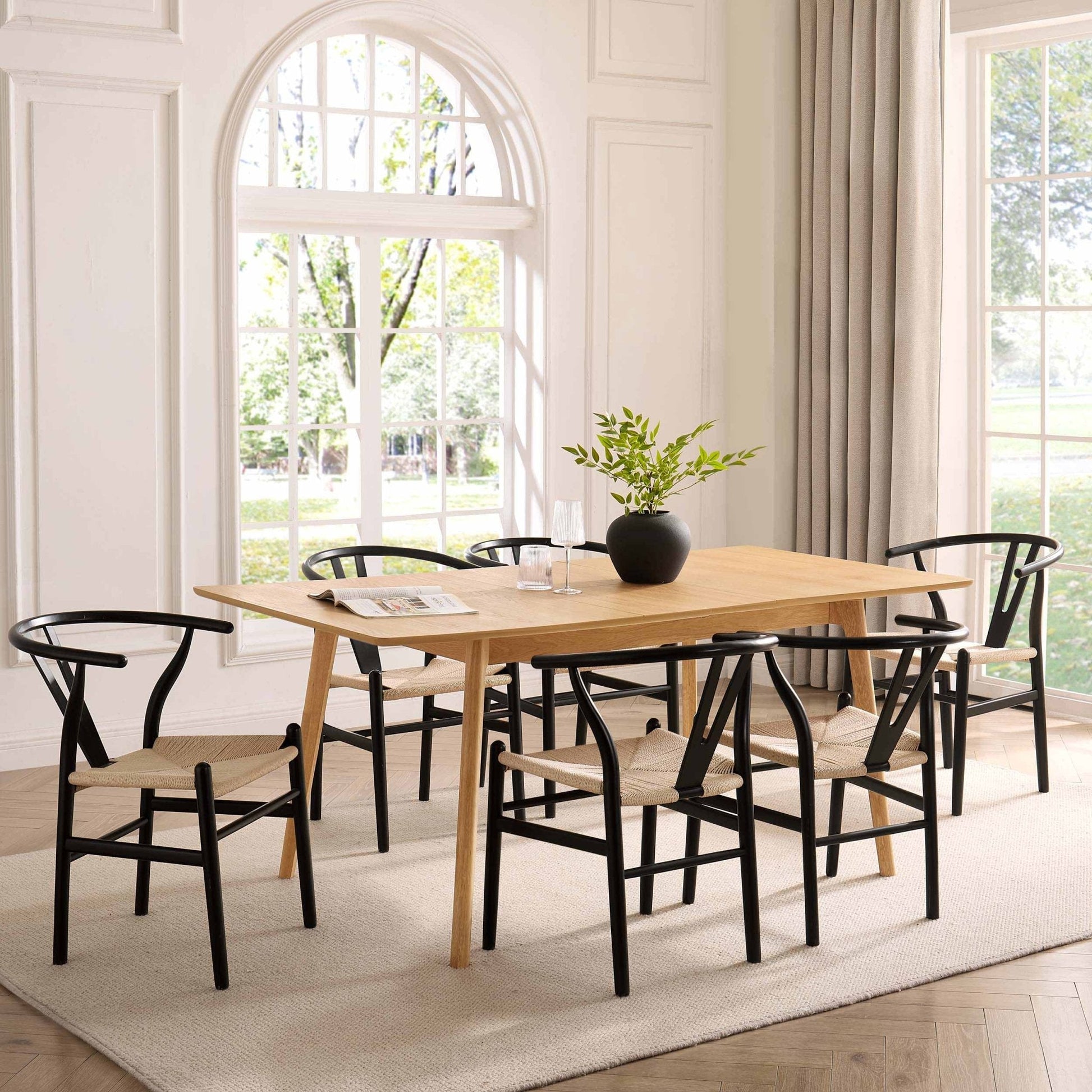 Dusk Heidi Grade B 4-8 Seater Extendable Dining Table - Natural RRP £404