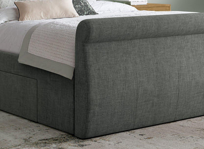 Dreams Lucia Grade B Sleepmotion 400i Dark Grey Adjustable Double Bed Frame RRP £1598