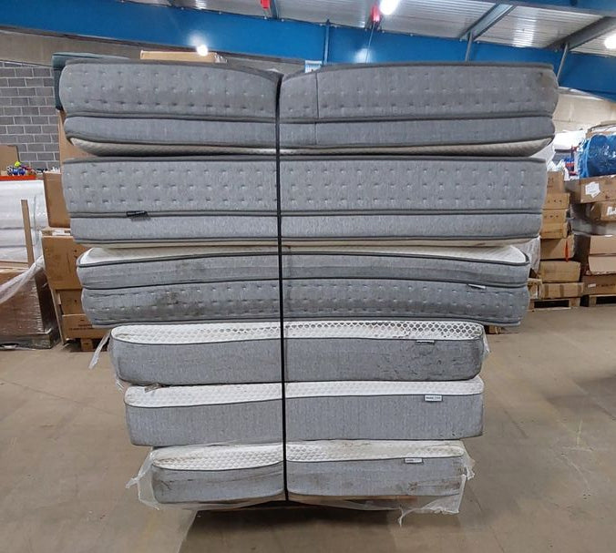 Bulk Lot of 68 x Mixed Brand Mattresses Raw Returns Total RRP £40,997