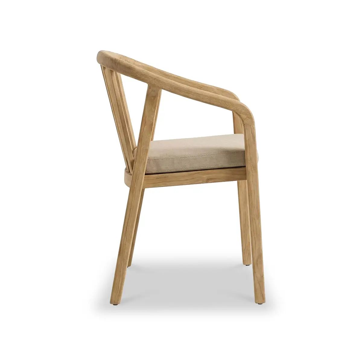 Roseland Furniture Riven Outdoor Dining Chairs - Set of 4 RRP £600