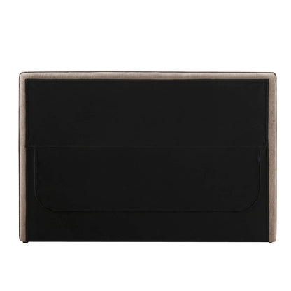 DUS-CC2-06480 Grade-B Dusk Oslo Double Ottoman Storage Bed - Textured Oatmeal RRP £319.00