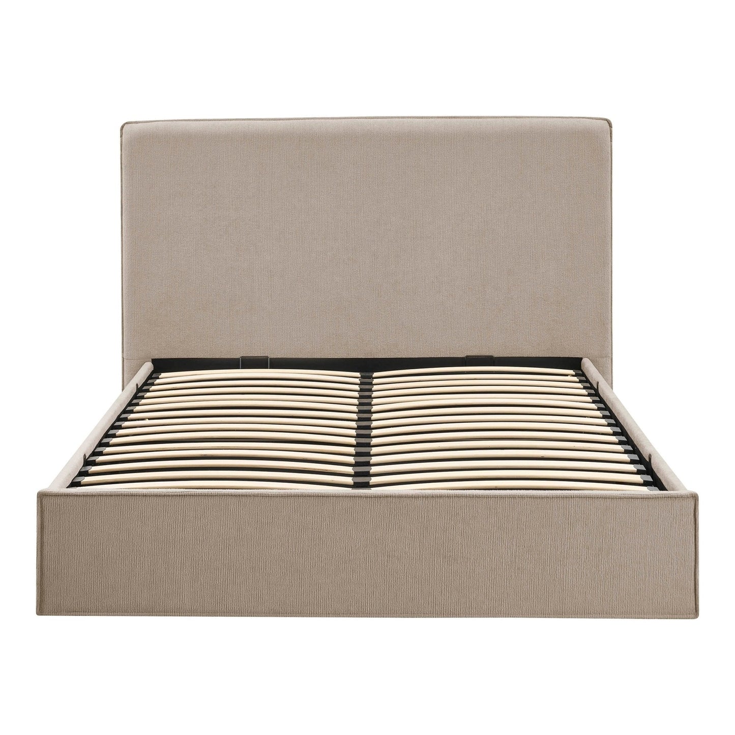 DUS-CC2-06480 Grade-B Dusk Oslo Double Ottoman Storage Bed - Textured Oatmeal RRP £319.00