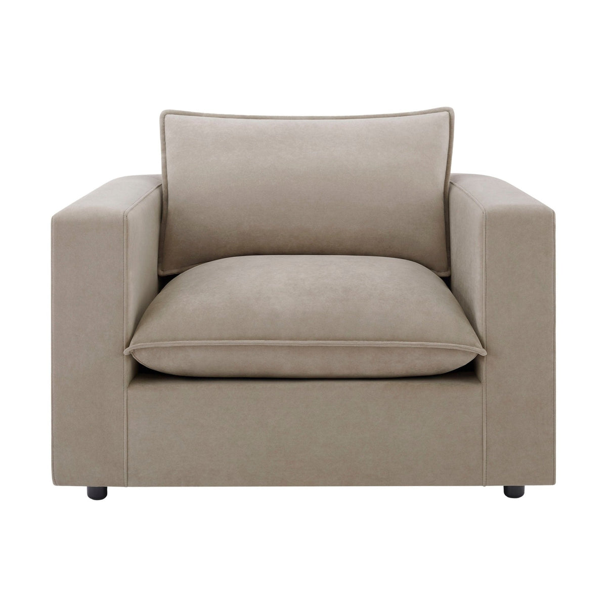 Dusk Grade B Boston Loveseat - Stone RRP £489