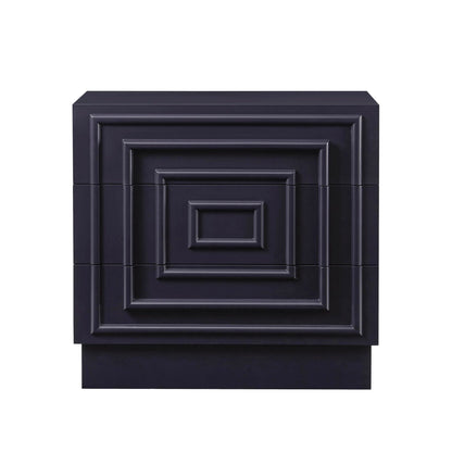 Dusk Harlow Grade B Midnight 3 Drawer Chest of Drawers RRP £199