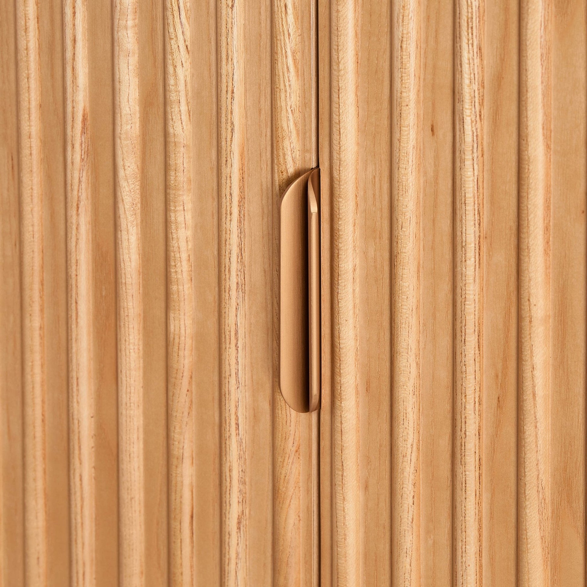 Dusk Elena Grade B Ash Light Wood 2 Door Double Wardrobe with Drawers RRP £389